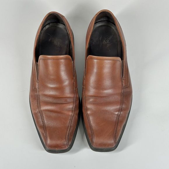Ecco Johannesburg Venetian Loafer Men’s Size 8 Brown Leather Shoes Slip On main image 6